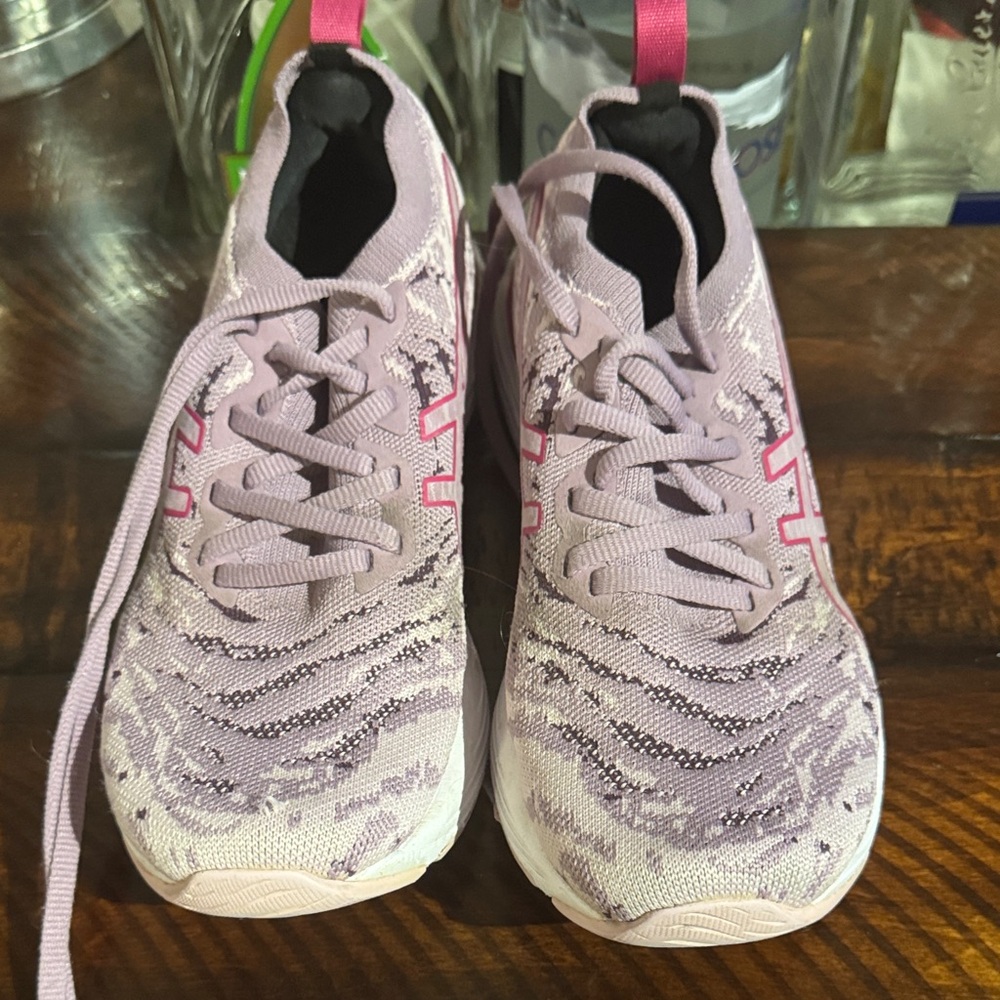 Women’s Asics Pink and Purple Athletic Shoes
